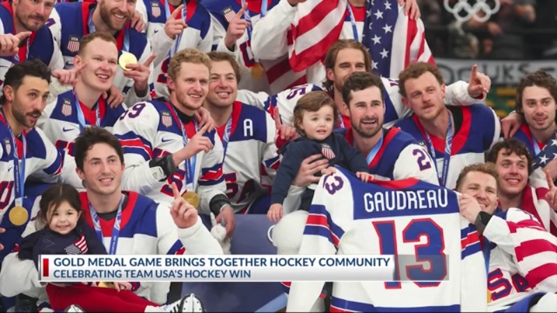 Gold medal game brings together hockey community