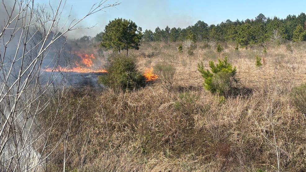 750-acre fire that started as controlled burn now out