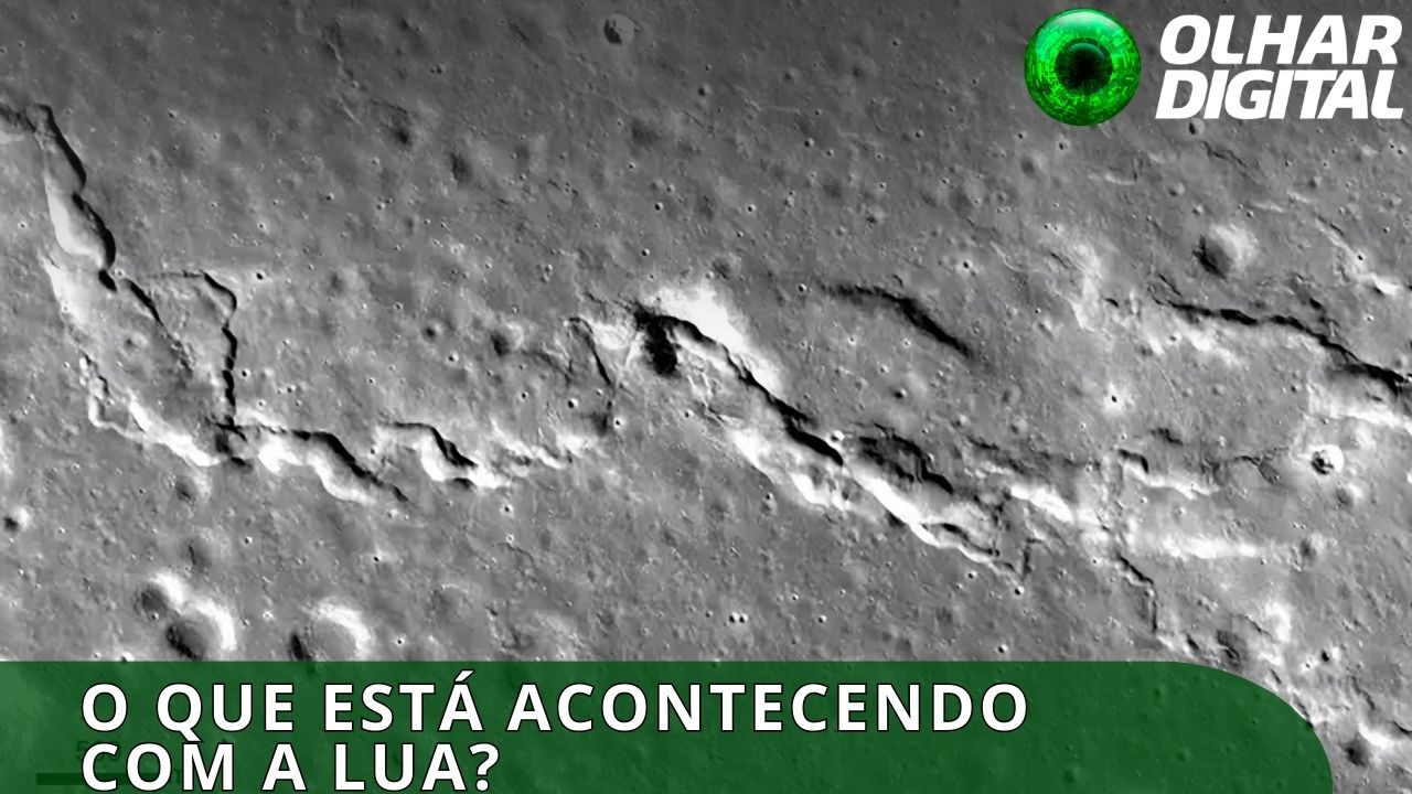Cientistas encontram sinais de transformação interna da Lua