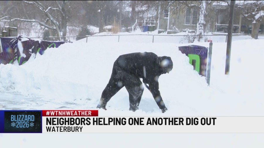 Waterbury residents tired of digging out of the snow