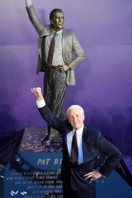 Erik Spoelstra sends message after missing Pat Riley’s statue ceremony