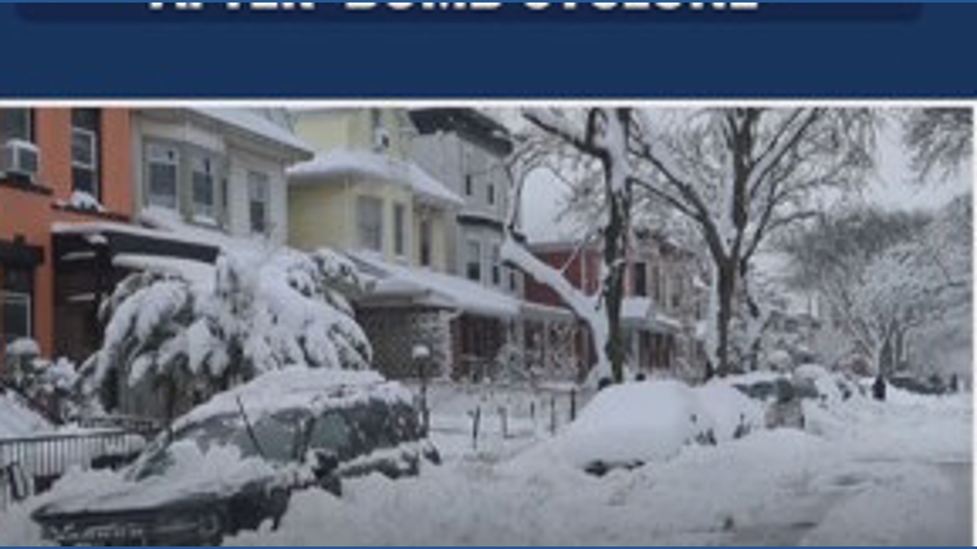 Communities in New York and New Jersey shoveling out after 'bomb cyclone'
