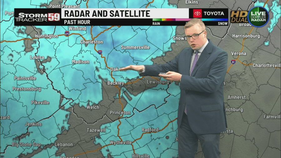 Slick roads tonight as snow squalls continue, temperatures drop