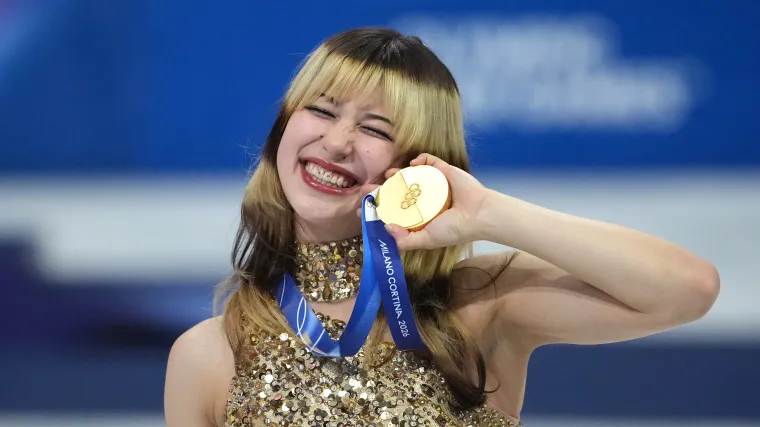 Alysa Liu goes viral for yawning at unfortunate moment in Olympics closing ceremony<br>