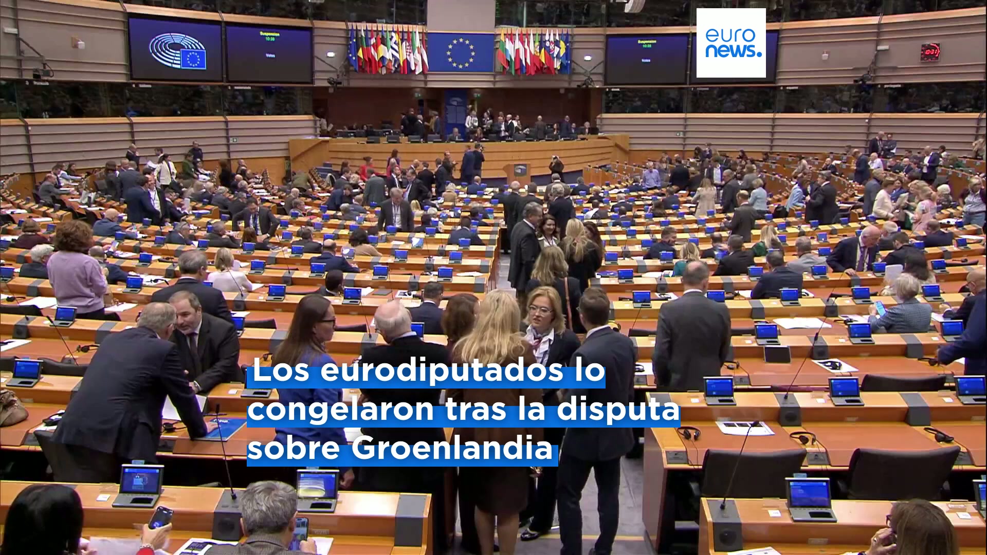 La Eurocámara congela el acuerdo comercial entre la UE y EE.UU. por las ...