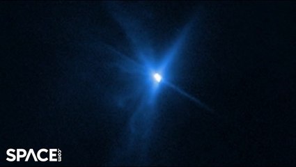 DART asteroid impact aftermath caught on Webb and Hubble space telescopes