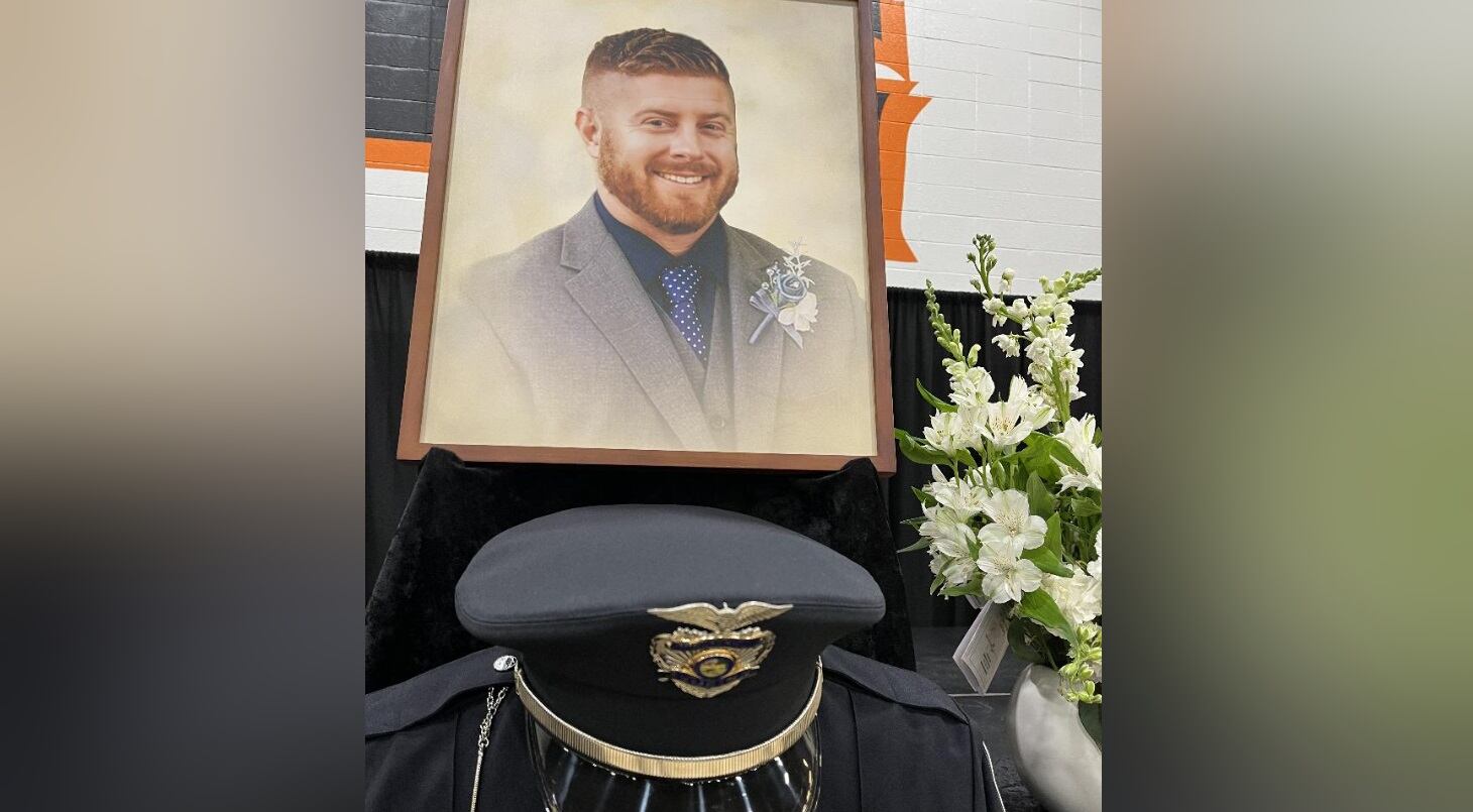 Indiana police officer killed in line of duty laid to rest