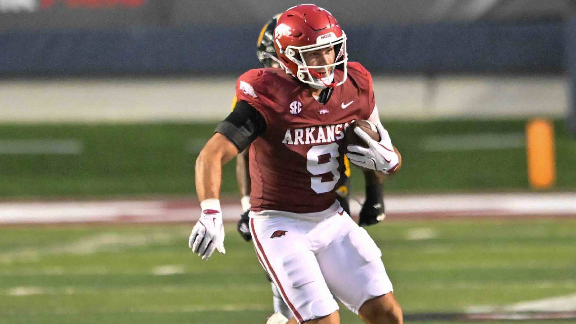 Hogs' Luke Hasz on Oklahoma State game