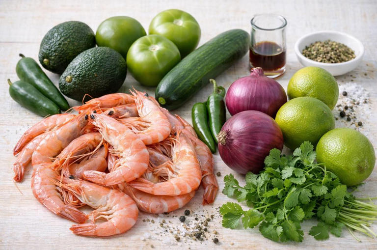 Ceviche verde saludable y delicioso