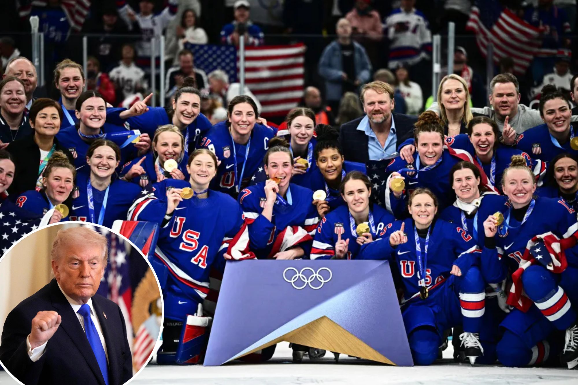 USA women’s hockey team declines Trump’s State of the Union invite ...