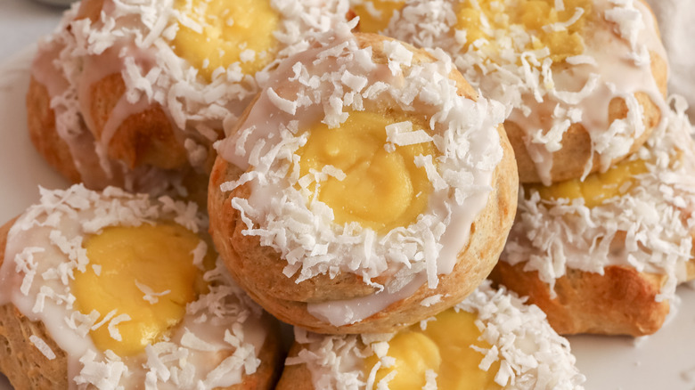 Traditional Norwegian school bread (skolebrød)