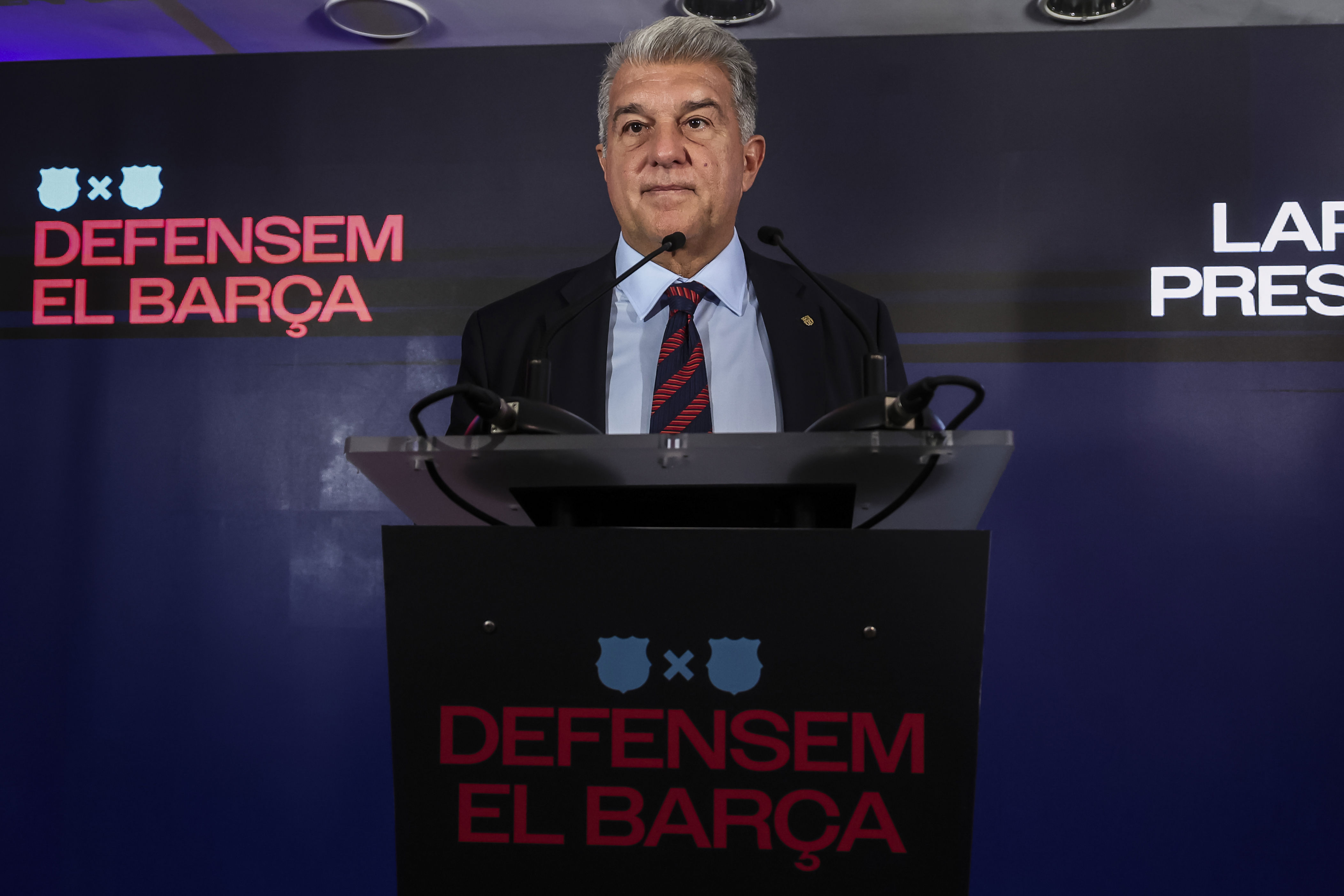 Joan Laporta hits back at 