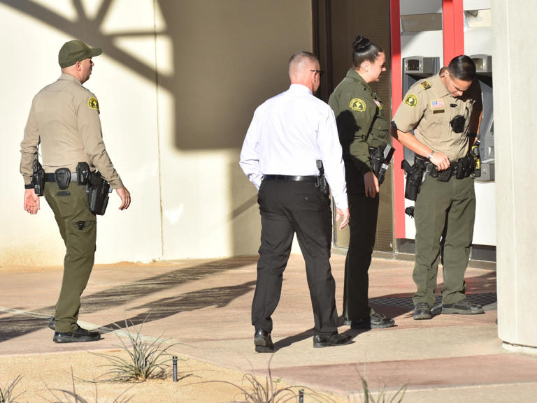 Suspect arrested amid failed bank robbery in Victorville