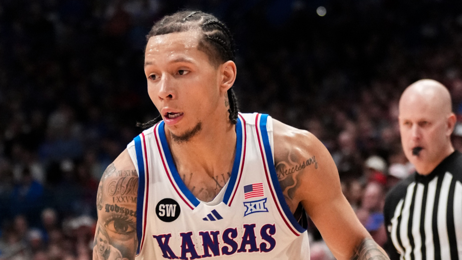 Up-and-down Kansas season reaches another peak with win over No. 5 Houston