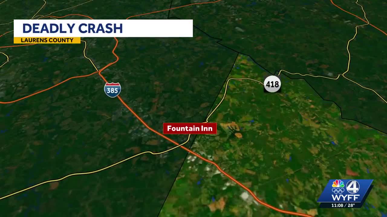 Coroner called to crash on I-385 in Laurens County