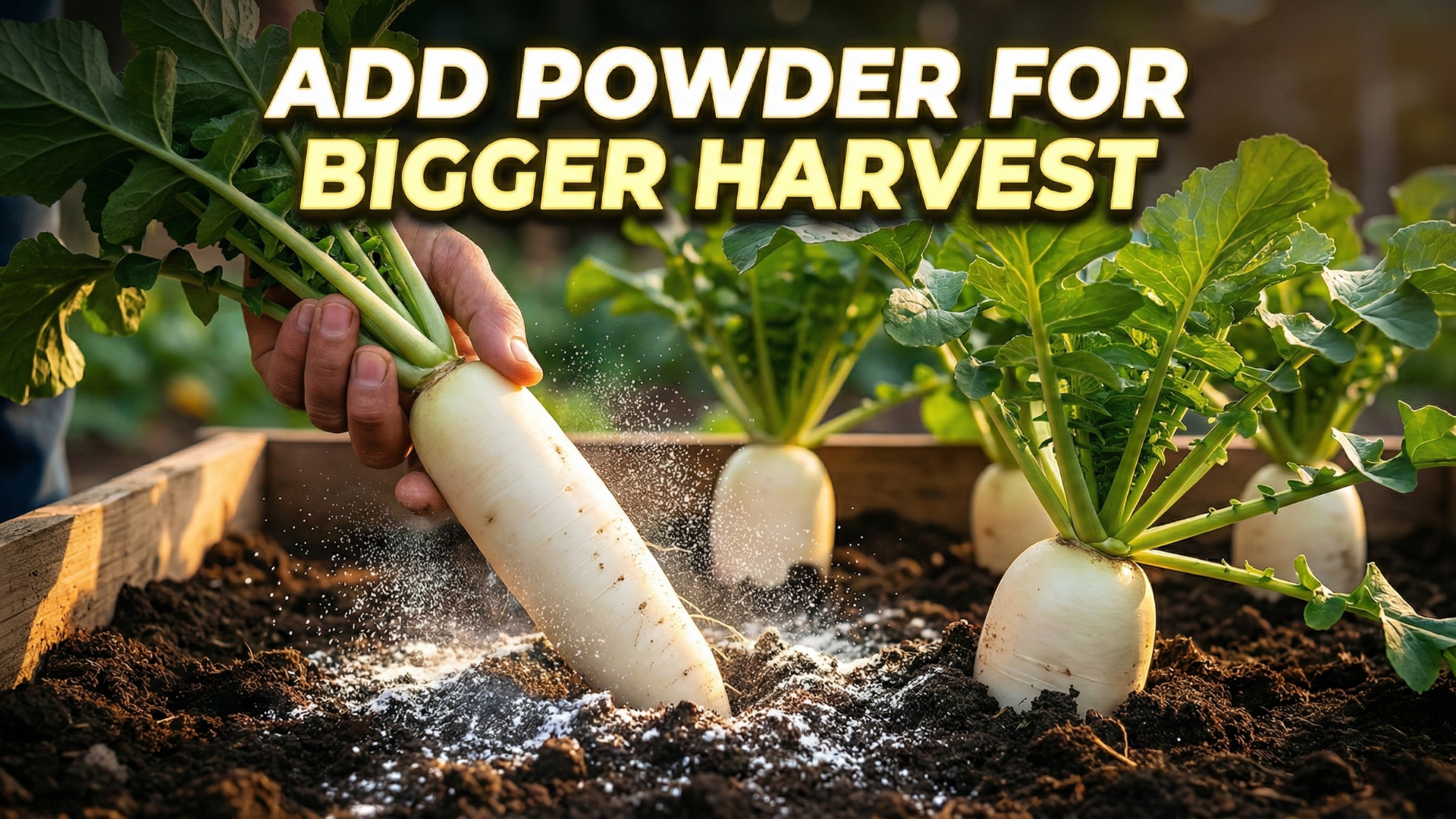 Boost your harvest, add this powder at the perfect time