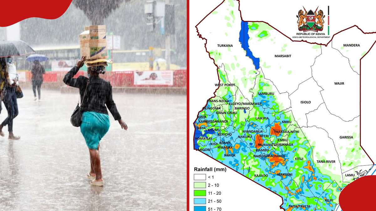 Kenya Met warns of isolated heavy rainfall in several parts of country ...
