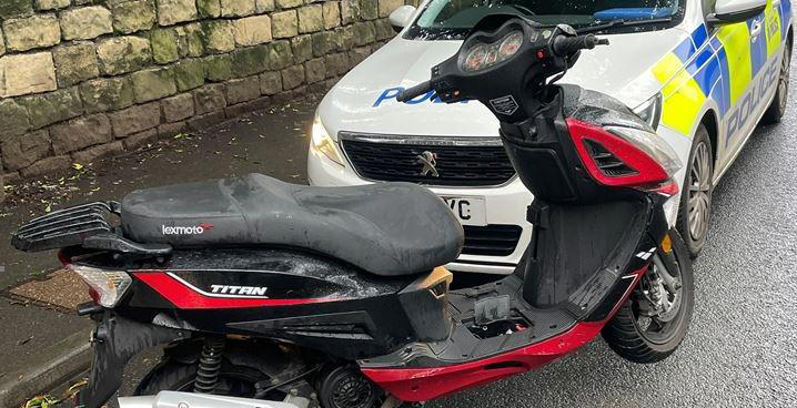 Police seize stolen scooter in latest swoop on Doncaster nuisance riders
