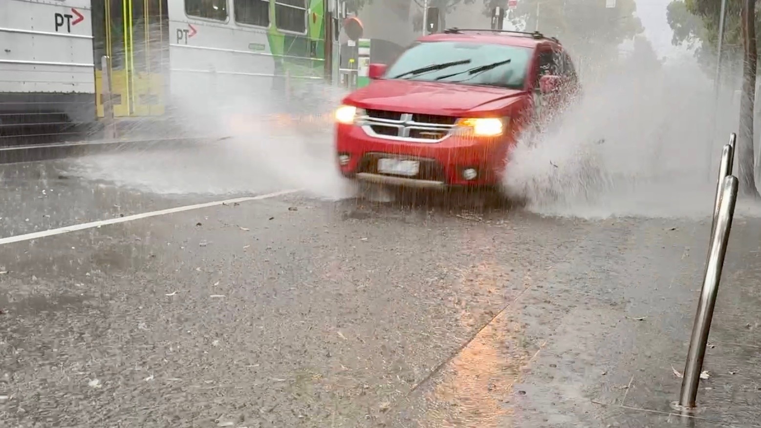 Thousands without power as intense storms sweep across Melbourne