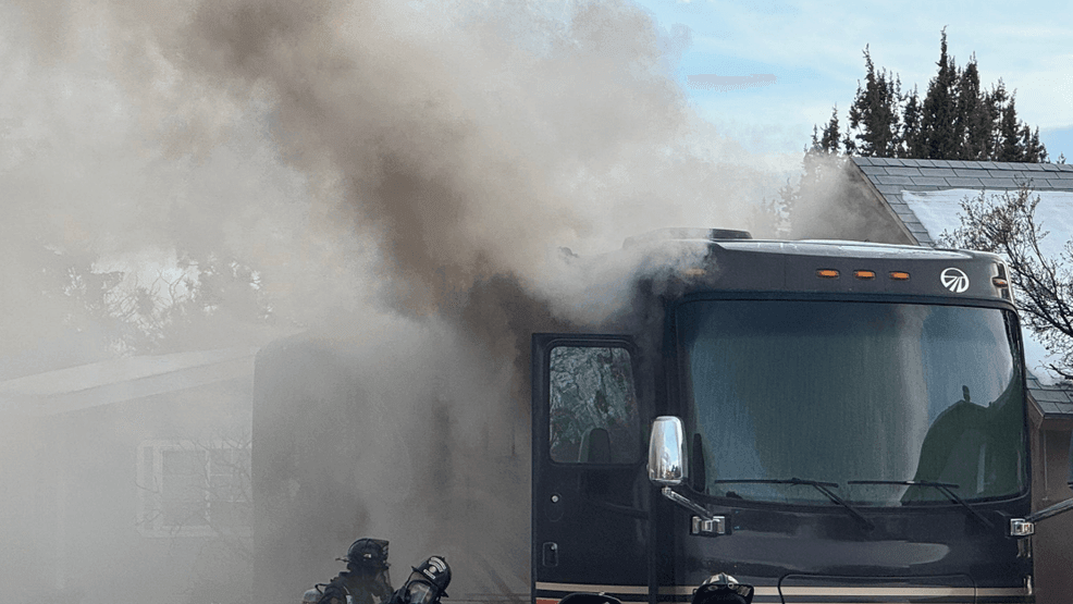 Cause under investigation after Sun Valley RV fire is knocked down on ...