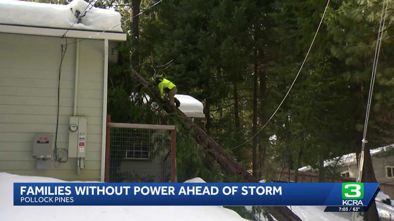Crews race to restore power across El Dorado County after winter storm ...