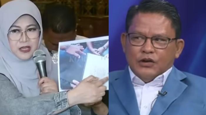 BANTAH - Pengacara Jokowi, Rivai Kusumanegara membantah klaim dokter Tifa yang menyebut ada 6 versi ijazah Jokowi. (Kolase Kompas TV)
