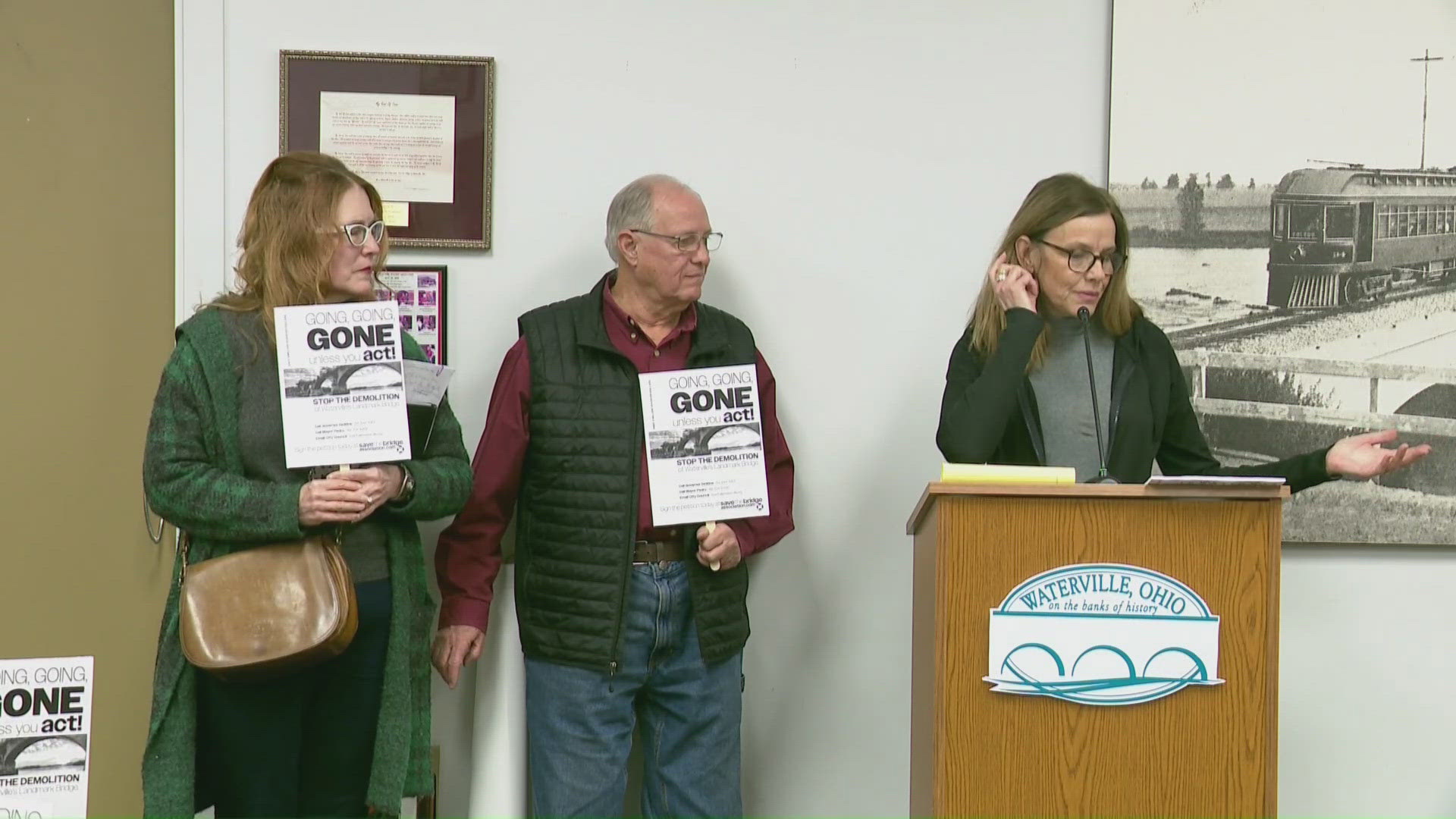 Group continues fight to save Roche de Boeuf Bridge