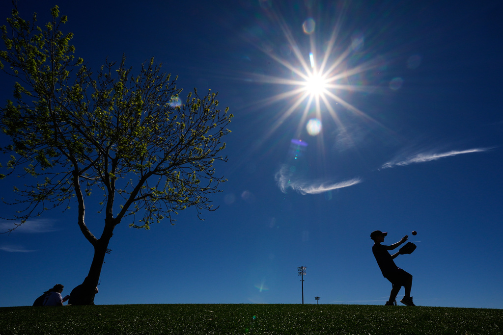 Photos from Major League Baseball spring training