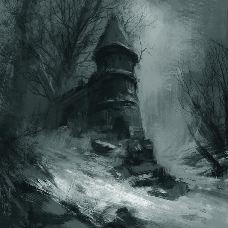 My proven technique for drawing dark and mysterious fantasy scenes in ...