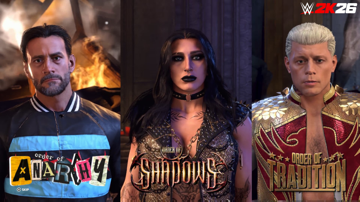 WWE 2K26 The Island makes you choose between three factions