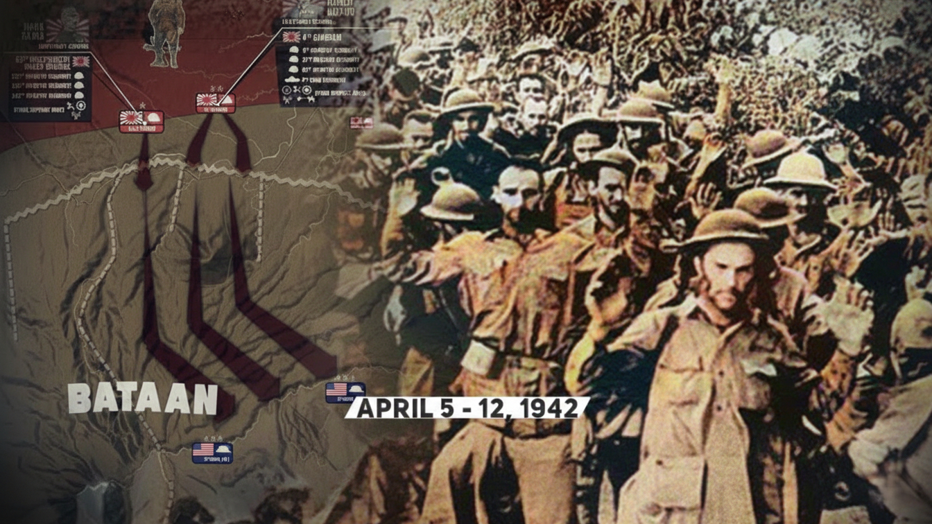 76,000 allied troops were trapped - and Japan was closing in