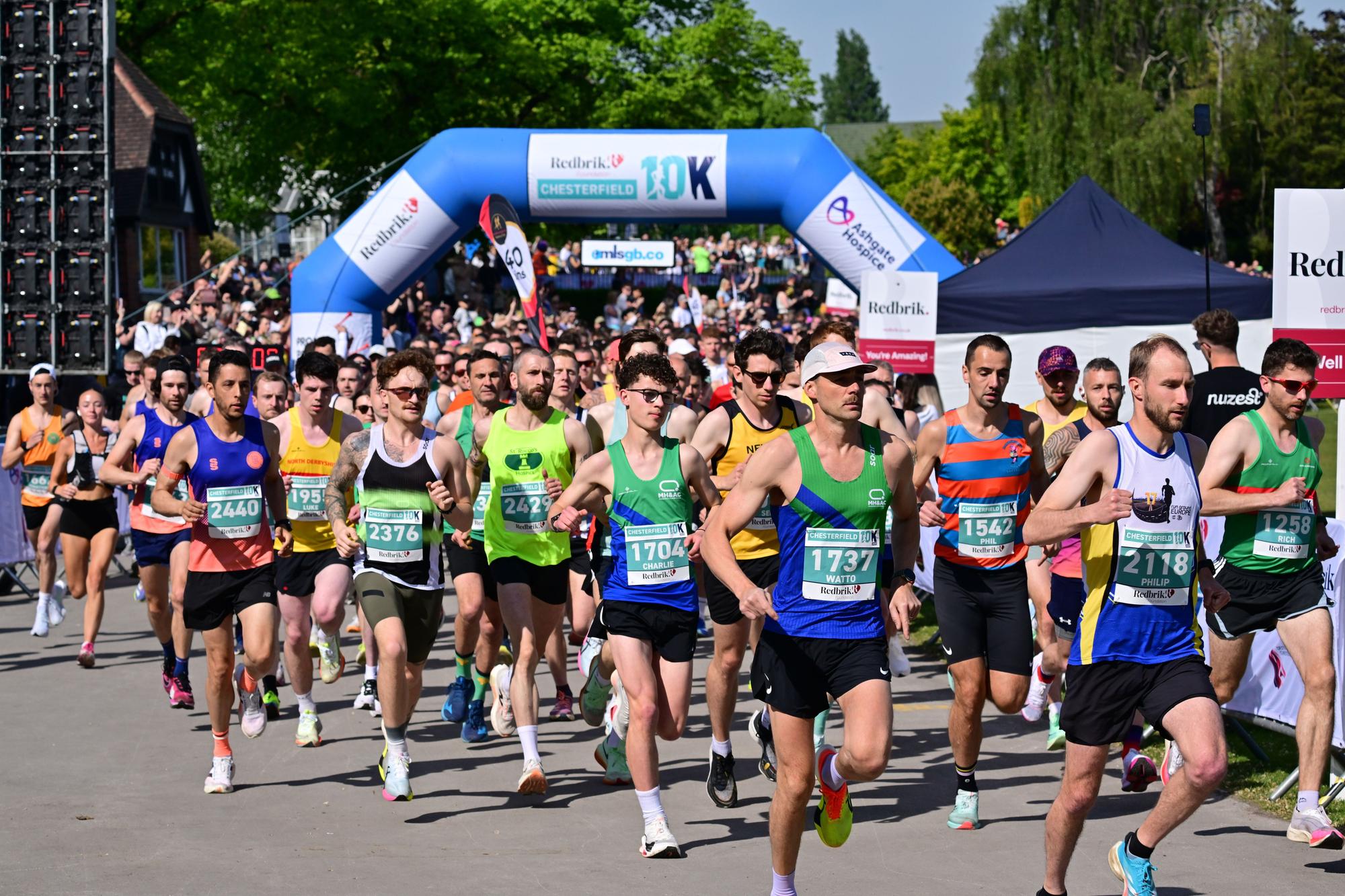Redbrik Foundation Chesterfield 10K welcomes Weston Park Cancer Charity ...
