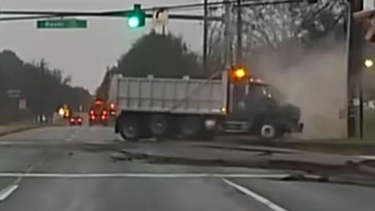 What parents feared happened in this dump truck crash