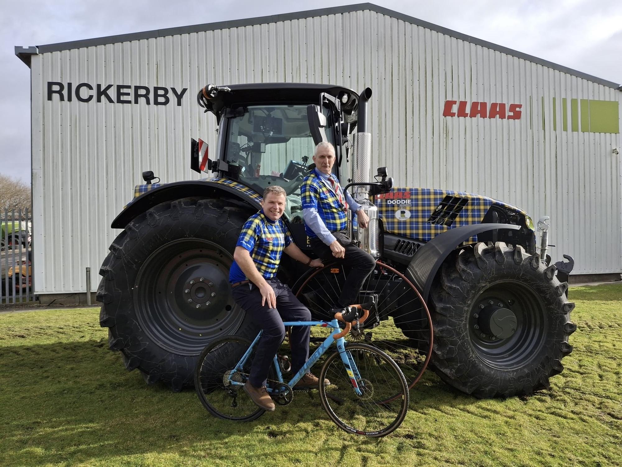 Big Tartan Tractor Raffle launched by Rickerby in aid of motor neurone ...