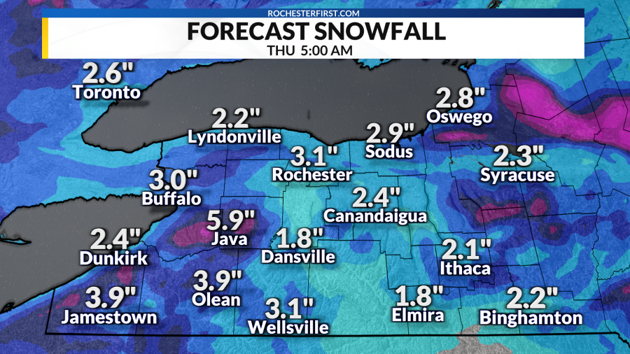 Weather forecast: More snow on the way for the region