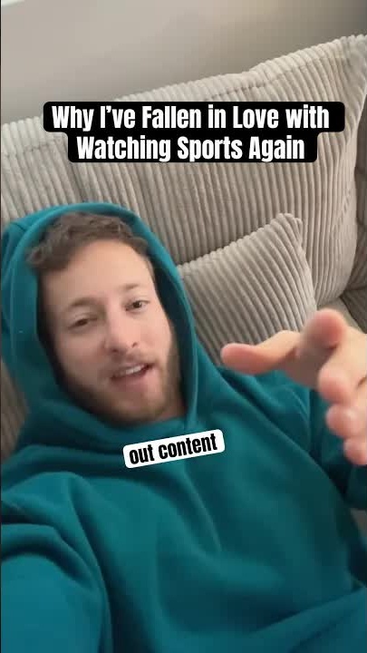 Rediscovering the joy of sports