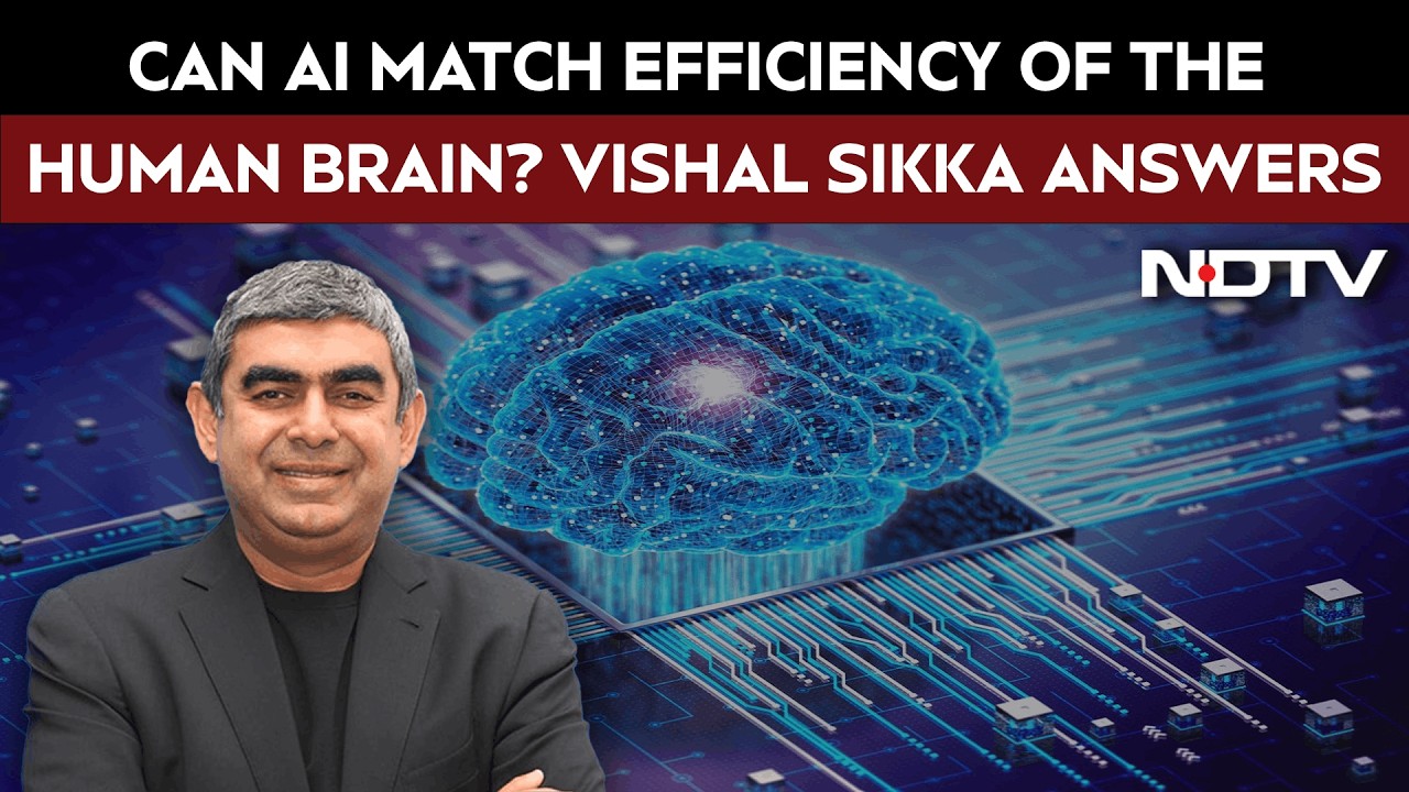 Can AI match efficiency of the human brain? Vishal Sikka on AI wave