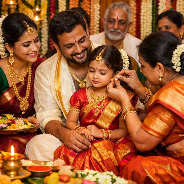 Why this 5,000-year-old Hindu ritual still protects and blesses children
