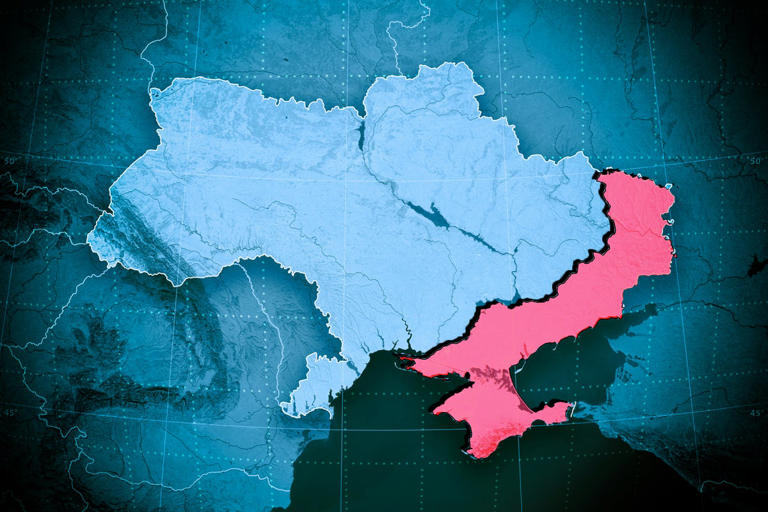 Ukraine front line mapped: The 745 miles at heart of war with Russia