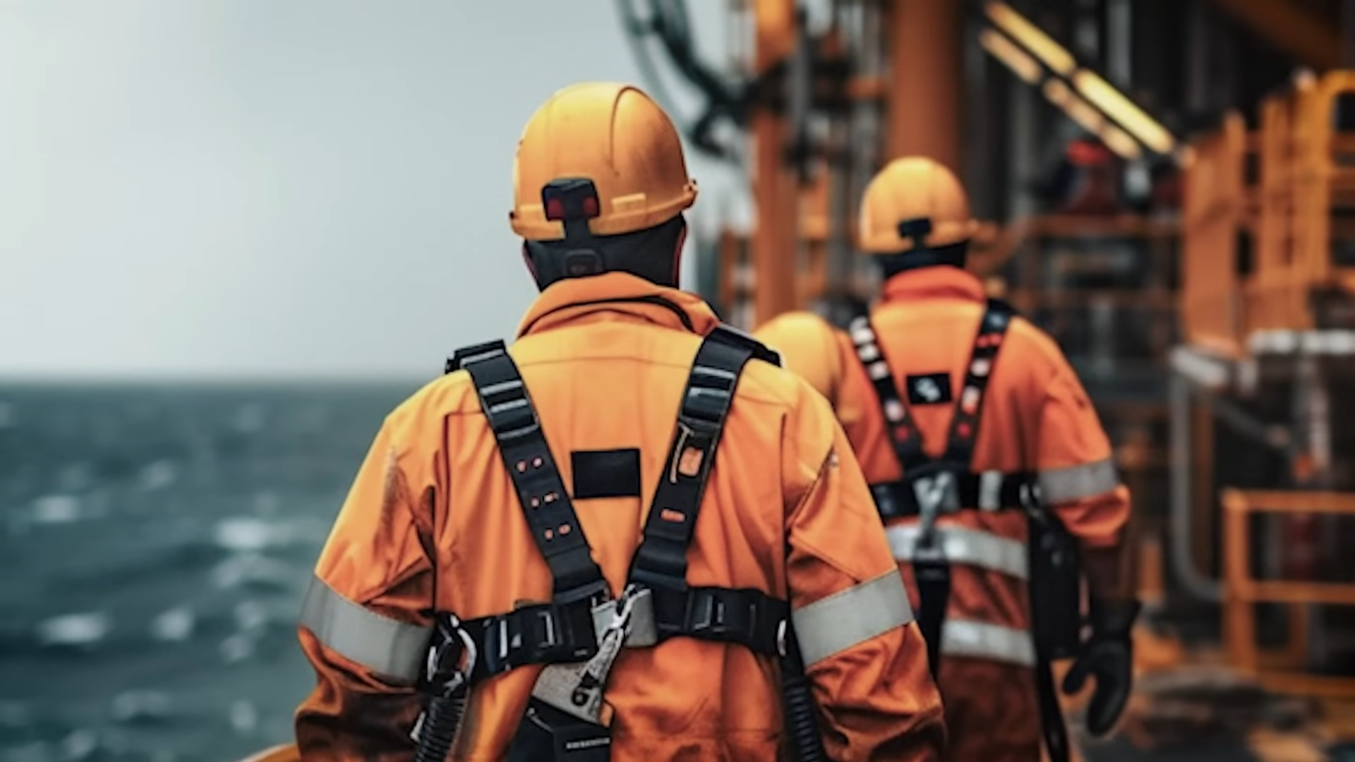 175 workers onboard - then a blast tore through a $350 million platform