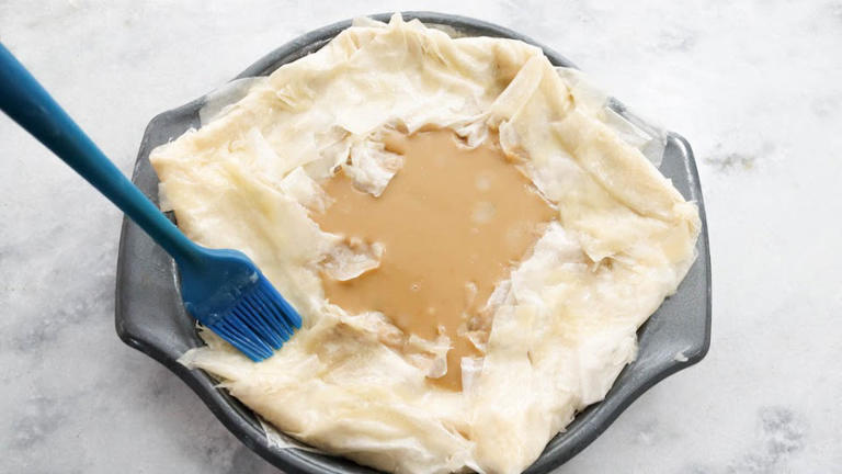 Is super indulgent - Fiadone di ricotta (Italian ricotta cheesecake)