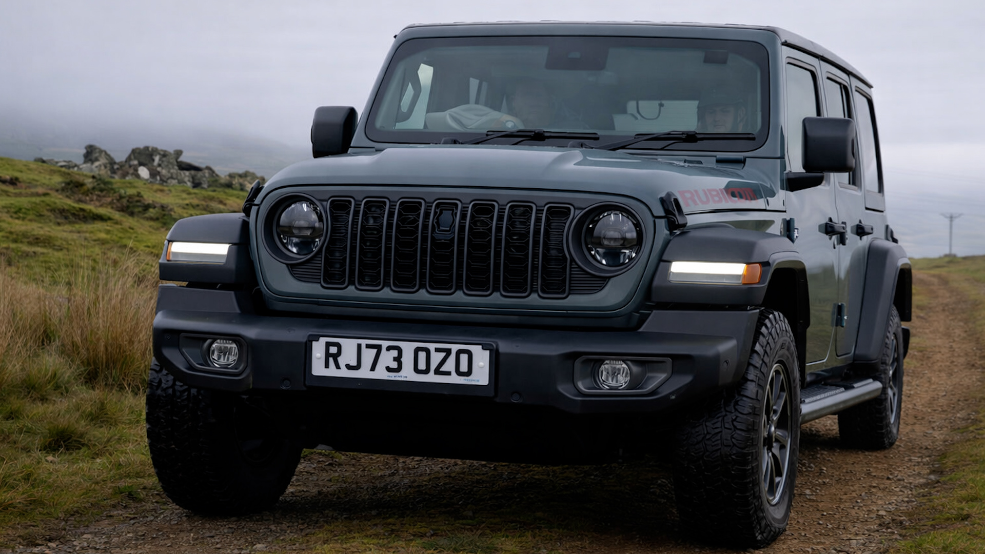 Looking at the new Jeep Wrangler Rubicon design