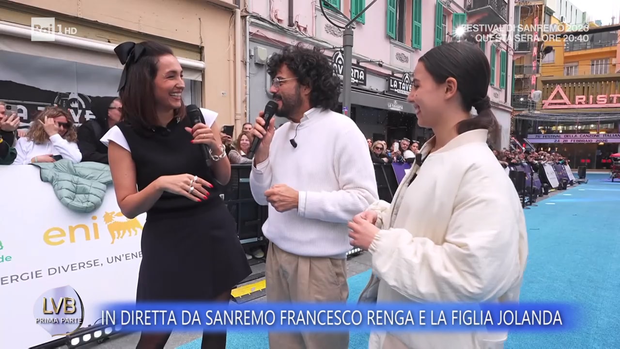 Festival di Sanremo 2026: i segreti di Renga e della figlia Jolanda ...