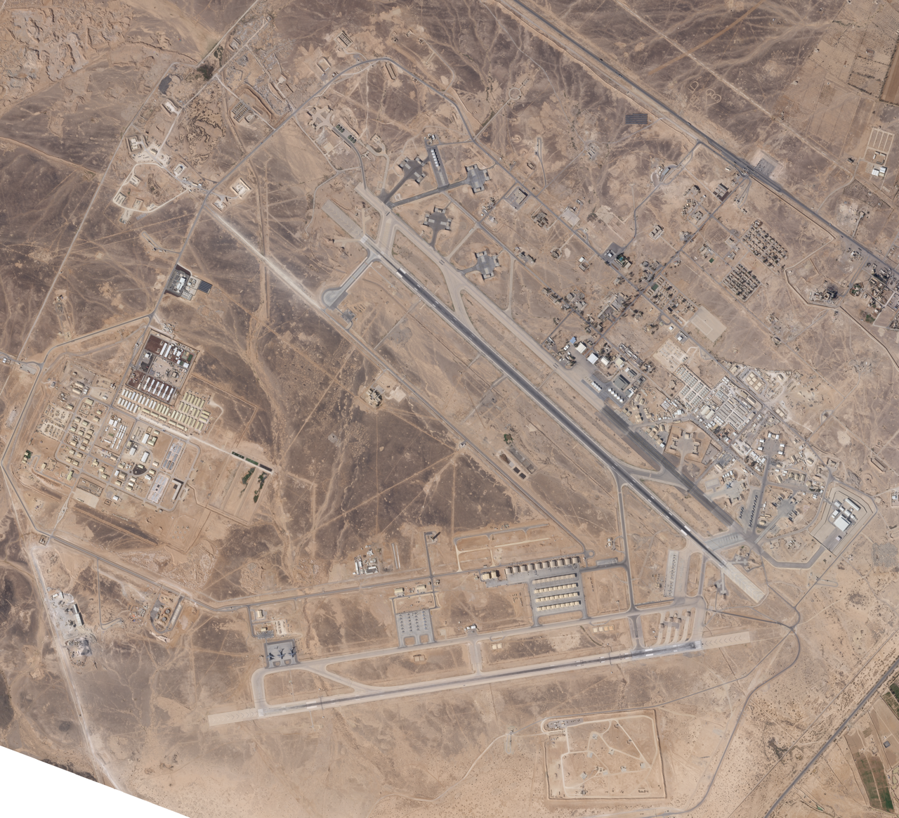 Satellite pictures show surge in US aircraft in Middle East