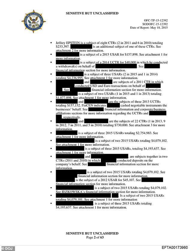 DEA documents suggest Epstein may have facilitated drug trafficking