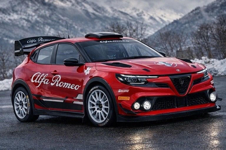 Alfa Romeo Junior Rally: il render che accende il sogno del ritorno ...