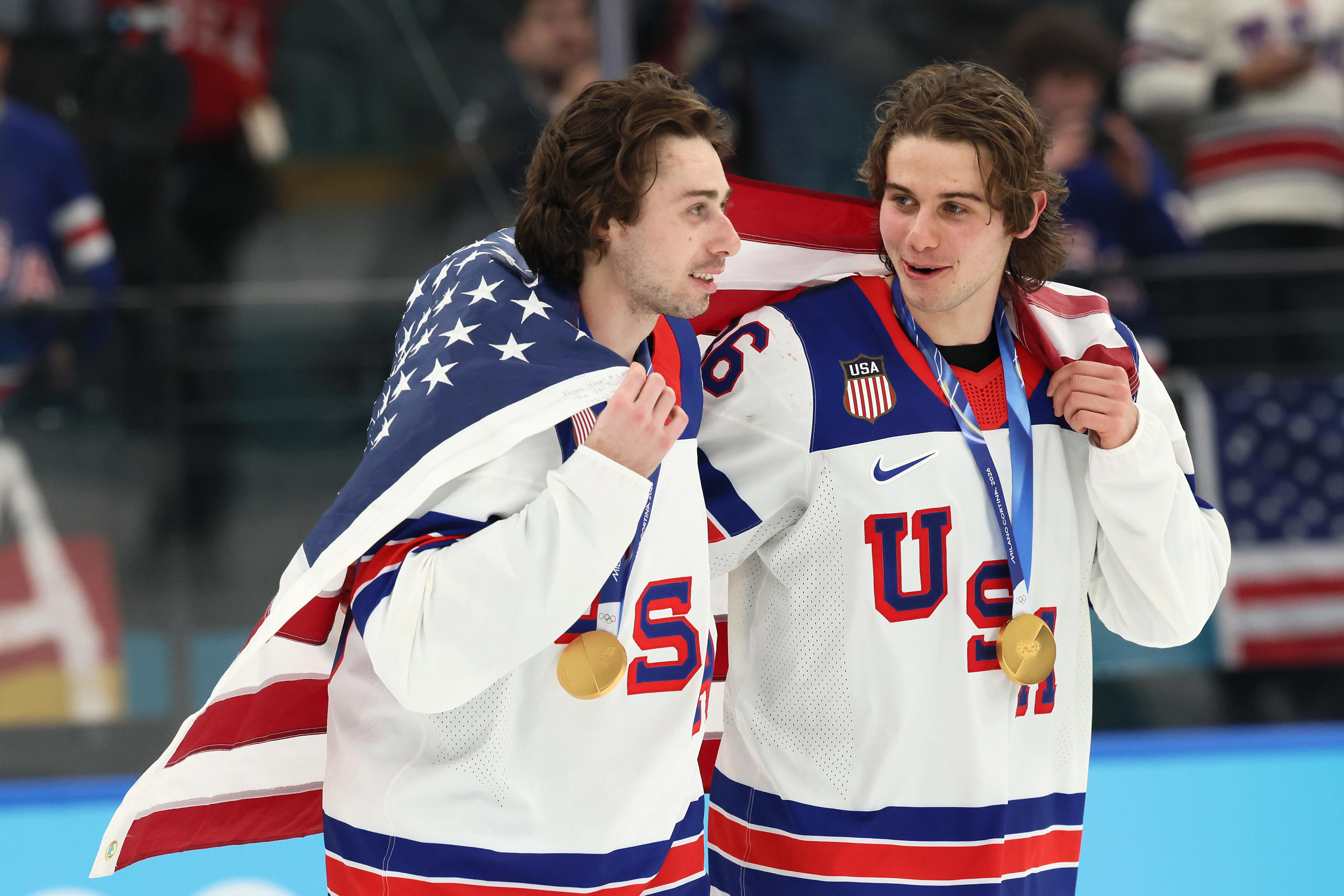 Jack Hughes, mom address US hockey backlash over Trump call