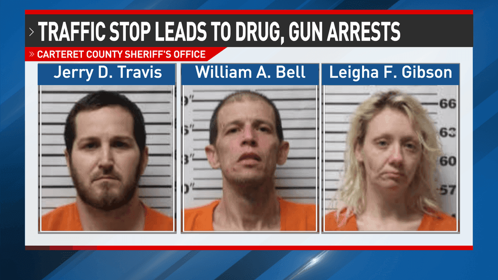 Three convicted felons arrested after traffic stop nets fentanyl, meth ...