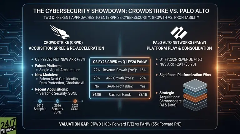 Cybersecurity showdown: CrowdStrike’s acquisition spree vs Palo Alto’s ...