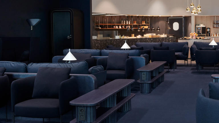 Over-the-top airport lounge amenities around the world—from saunas to outdoor fire pits